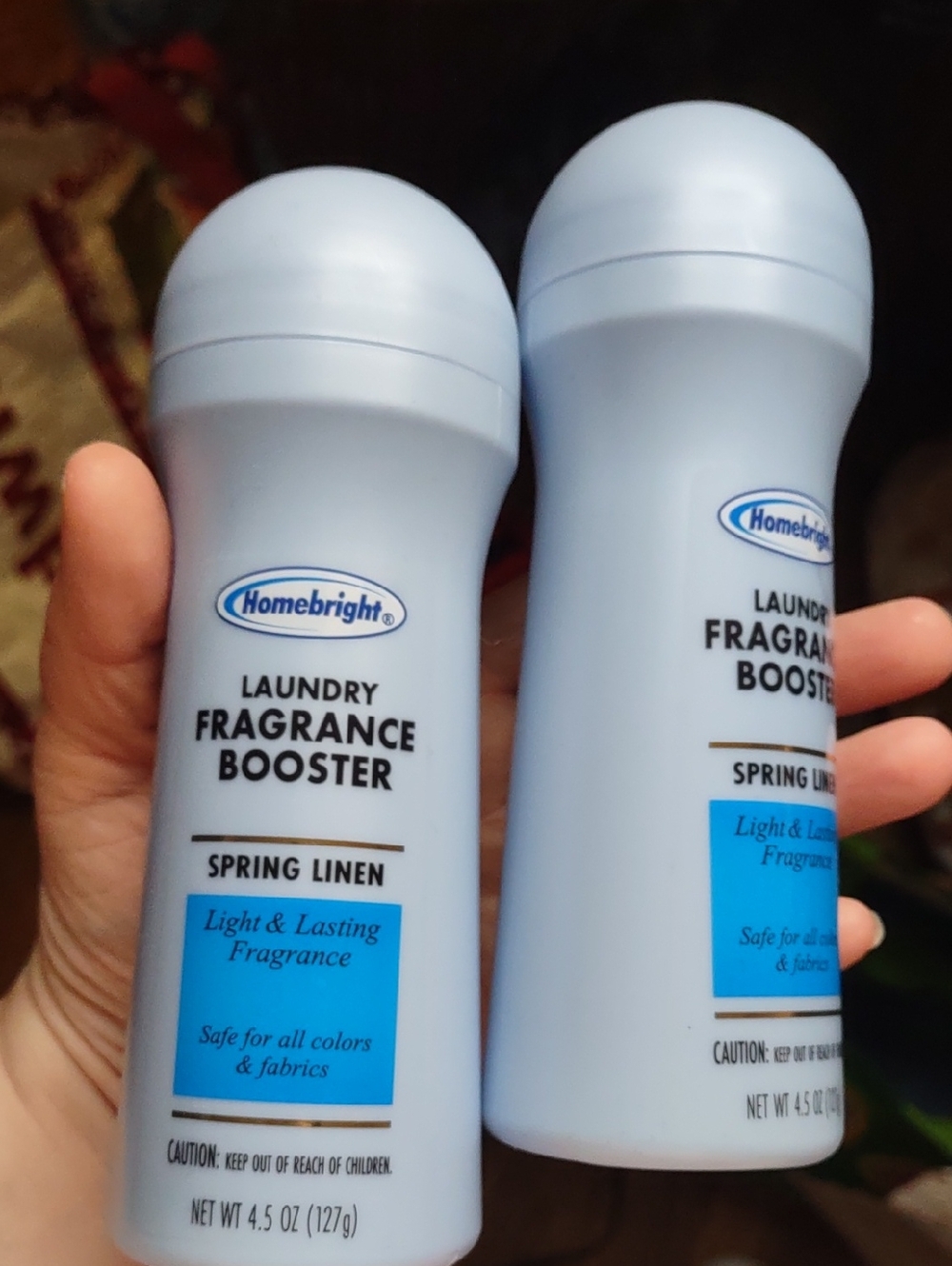 Fragrance boosters